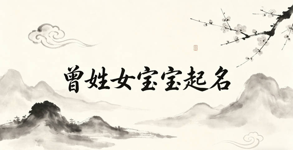 曾姓女宝宝起名独特寓意好