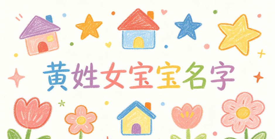 好听又顺口的黄姓女宝宝名字