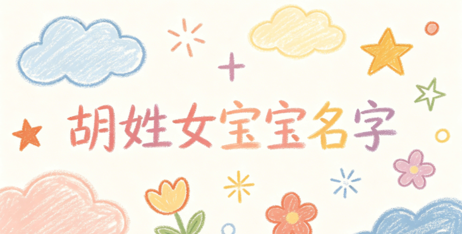 好听又好记的胡姓女宝宝名字
